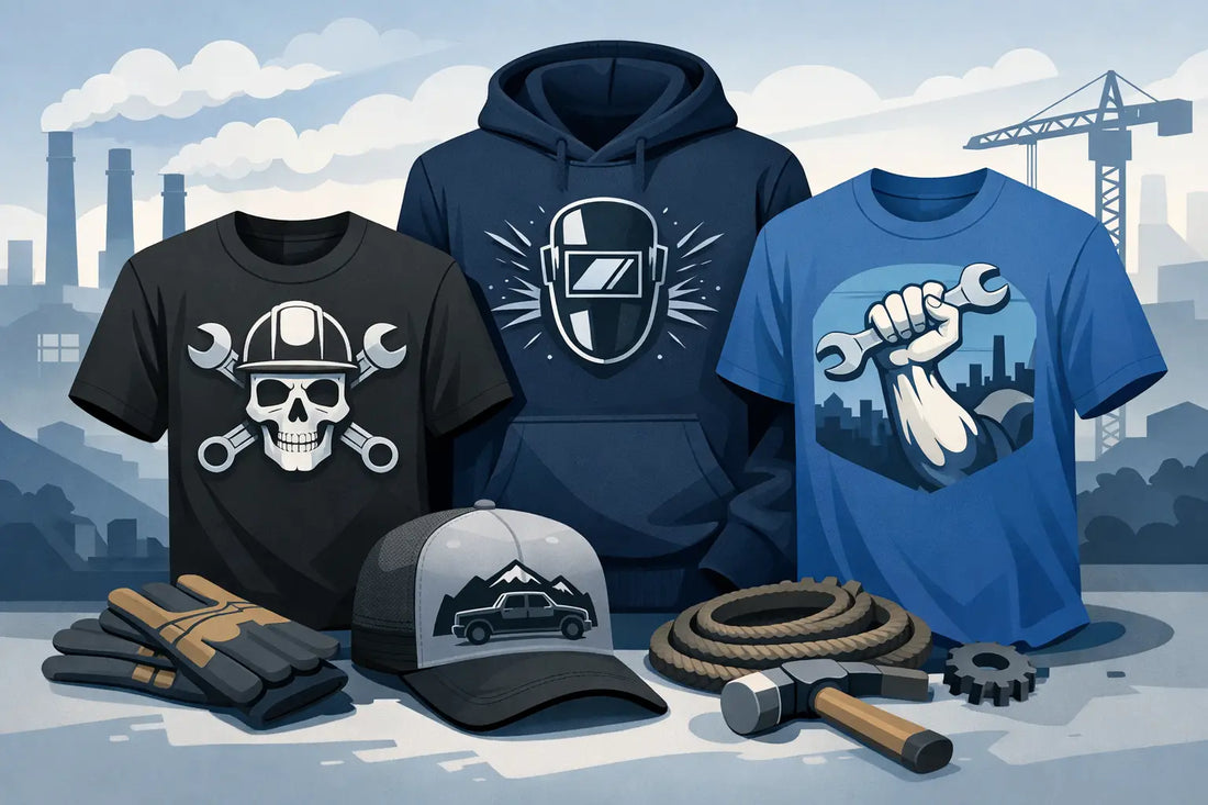Blue Collar Graphic Apparel That Means It